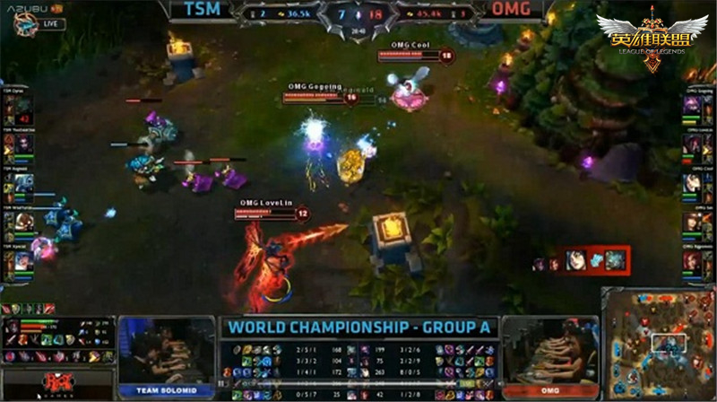 S15LOL全球总决赛开幕式科技感十足，全息投影惊艳四座